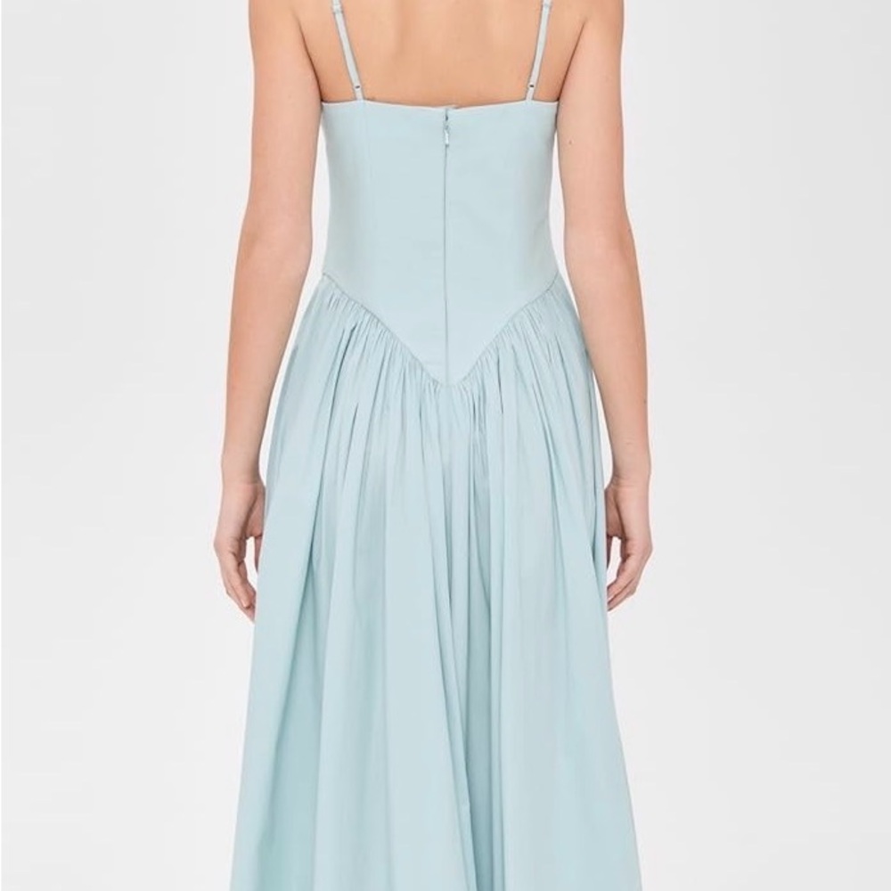 Chic Sky Blue Maxi Dress